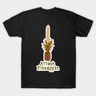 Pineapple Slashyfruit - Attack Pineapple T-Shirt